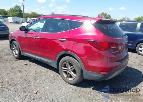 2017 Hyundai Santa Fe Sport 2.4L из США, поврежденный, VIN 5XYZU3LBXHG430585